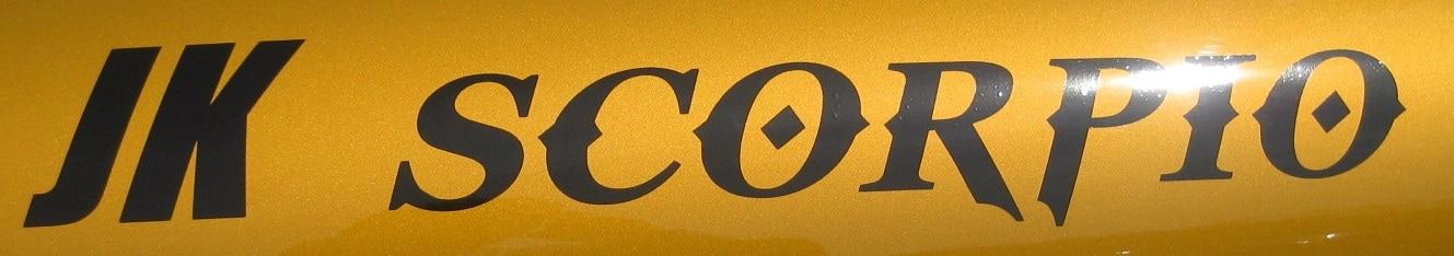 The Scorpio Custom Unlimited Wrangler branding